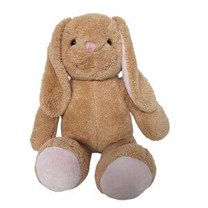 Build-A-Bear Pawlette Tan Brown Bunny Rabbit Plush Floppy Ears Easter 2014 15"